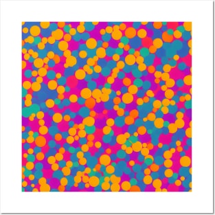 Confetti - colorful dots pattern Posters and Art